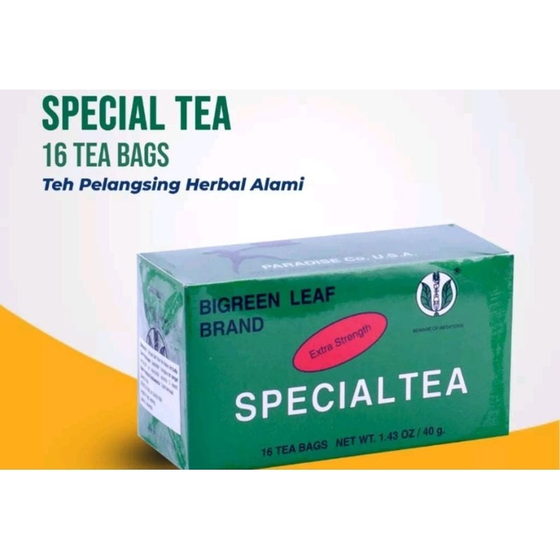 Special Tea Extra strong 16's / teh pelangsing / obesitas / menurunkan berat badan