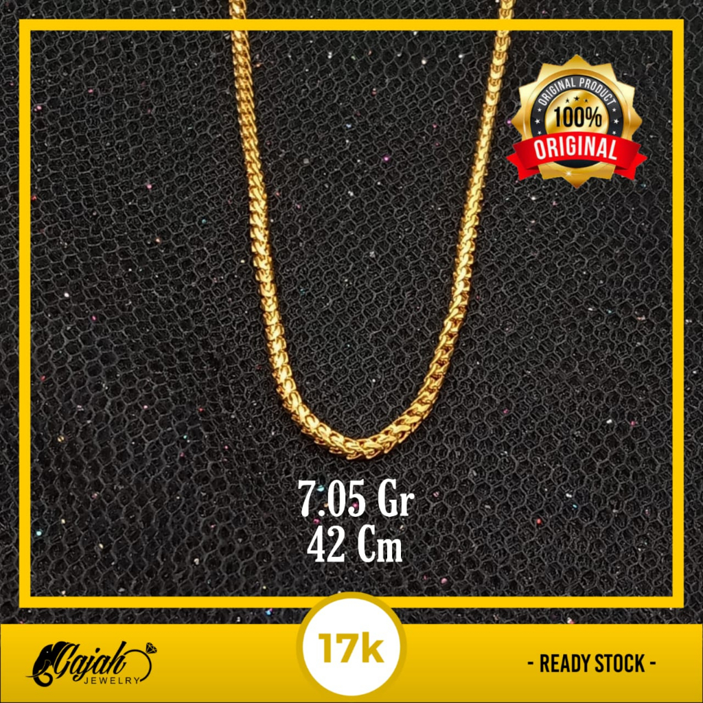 Kalung Emas 17K - 7.05 Gr Kadar 750 - 4939