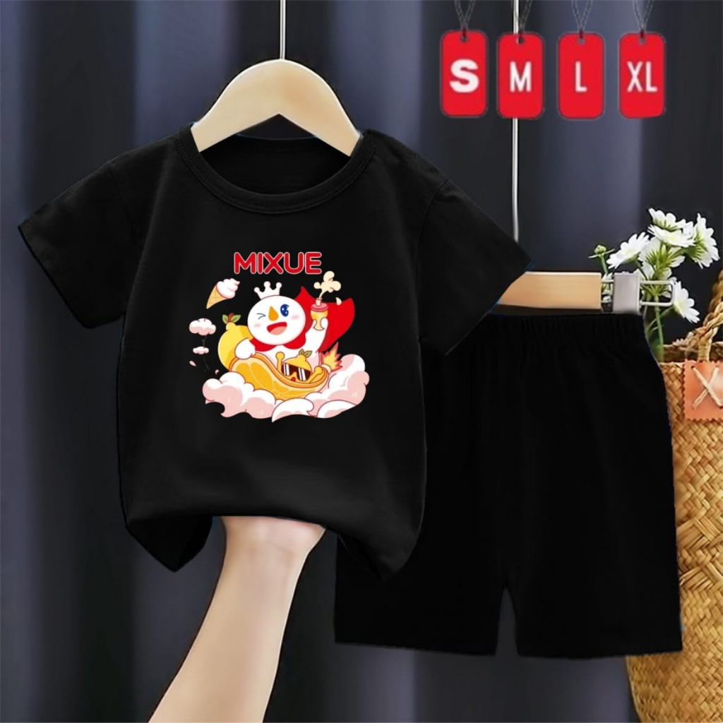 Setelan Anak Sp PE24s Miksu 02 Eskrim Size S-XL