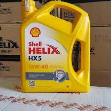 Oli Shell Helix Hx5 4Lt Oli Mobil Shell Helix Hx5 4 Liter