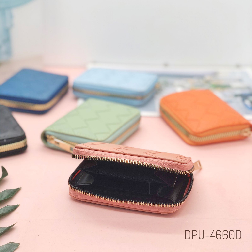 VANILLESHOP - DOMPET LIPAT KOTAK WANITA IMPORT  FASHION