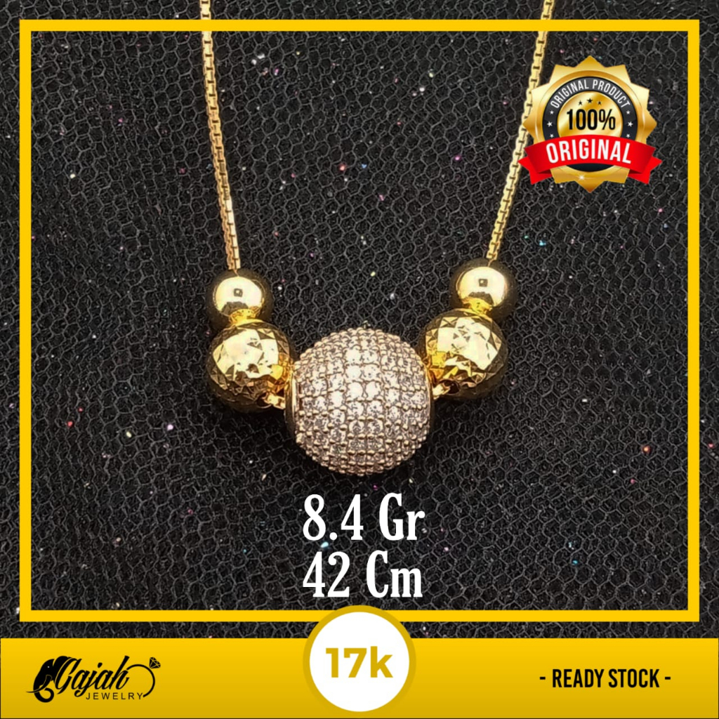 Kalung Emas 17K - 8.4 Gr Kadar 750 - 4949