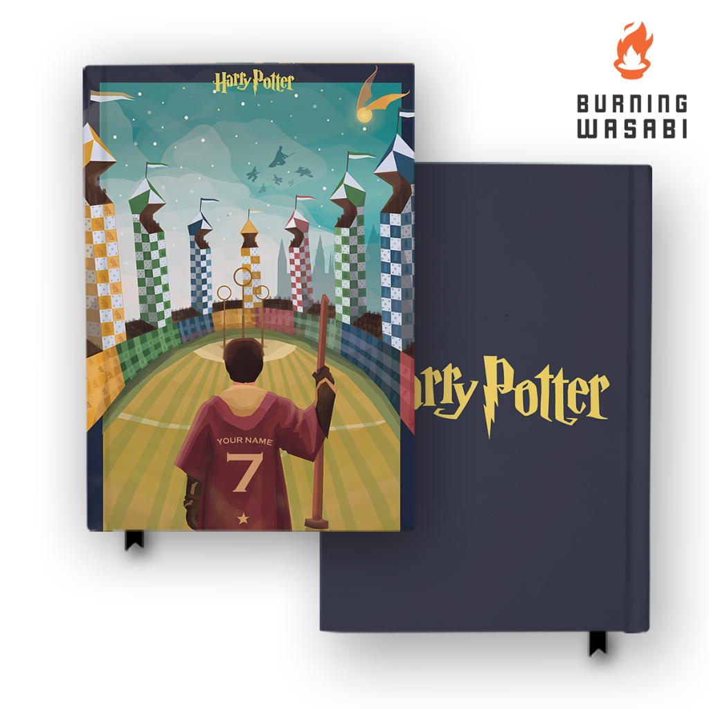 

Notebook Buku Harry Potter Quidditch 1 Hardcover Agenda Custom Nama Diary Jurnal Agenda A5 A6