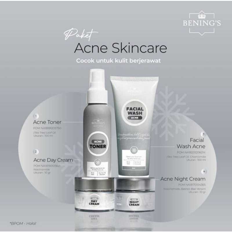 Bening's Skincare (FREE HOME PEELING)