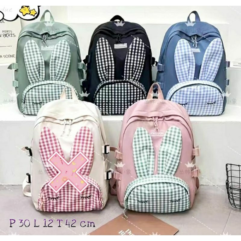 Tas Ransel Sekolah Anak / Tas Kelinci