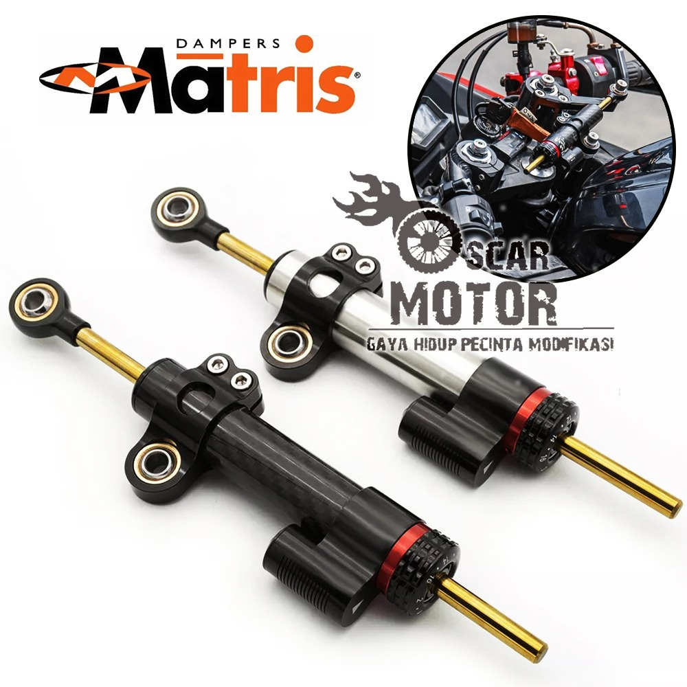 Steering Stabilizer Matris 16 Klik Fungsi Dumper Matris Original Universal