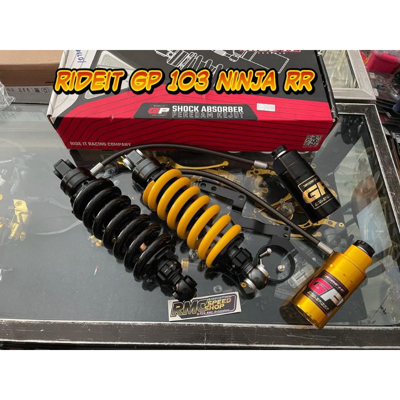 Shock Rideit gp 103 as gold ninja Rr shock Rideit ninja rr