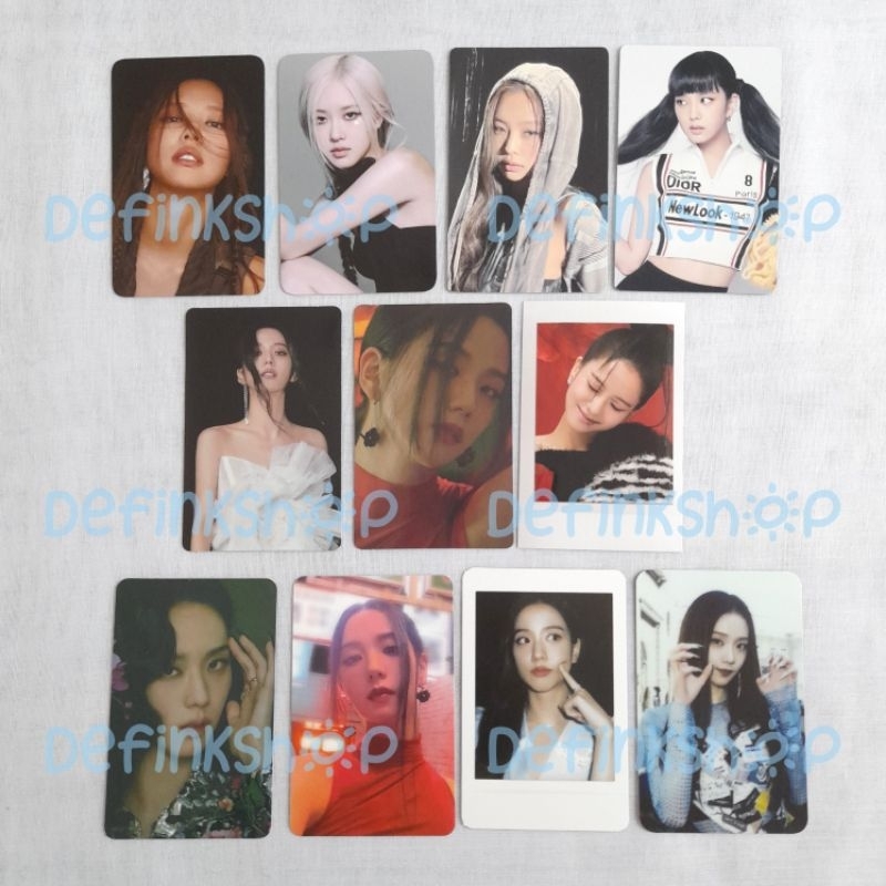 [READY STOCK] Official POB Web YGSelect YGS Applemusic Ktown4u - Blackpink Jisoo Jennie Rose Album B
