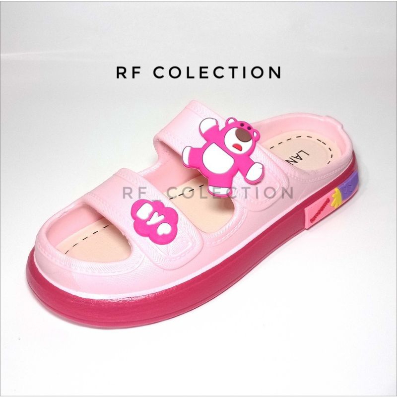 Sandal Anak Perempuan Lotso Sandal Selop Anak Terbaru Ban 2 Sandal Import Anak Cewek Viral Murah Sandal Jelly Wanita