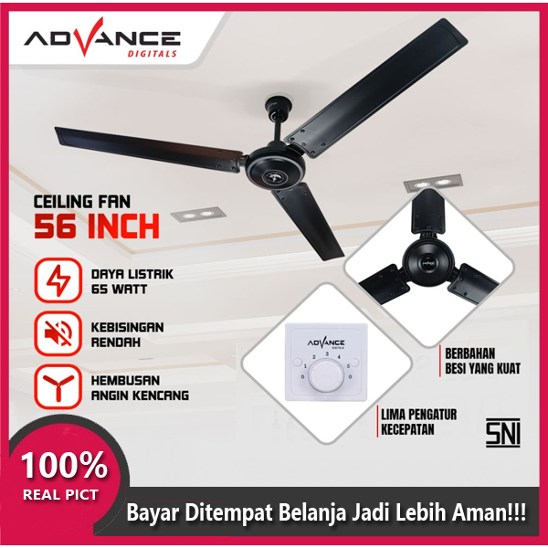 ADVANCE CELLING FAN 56" CF 5602 - HITAM