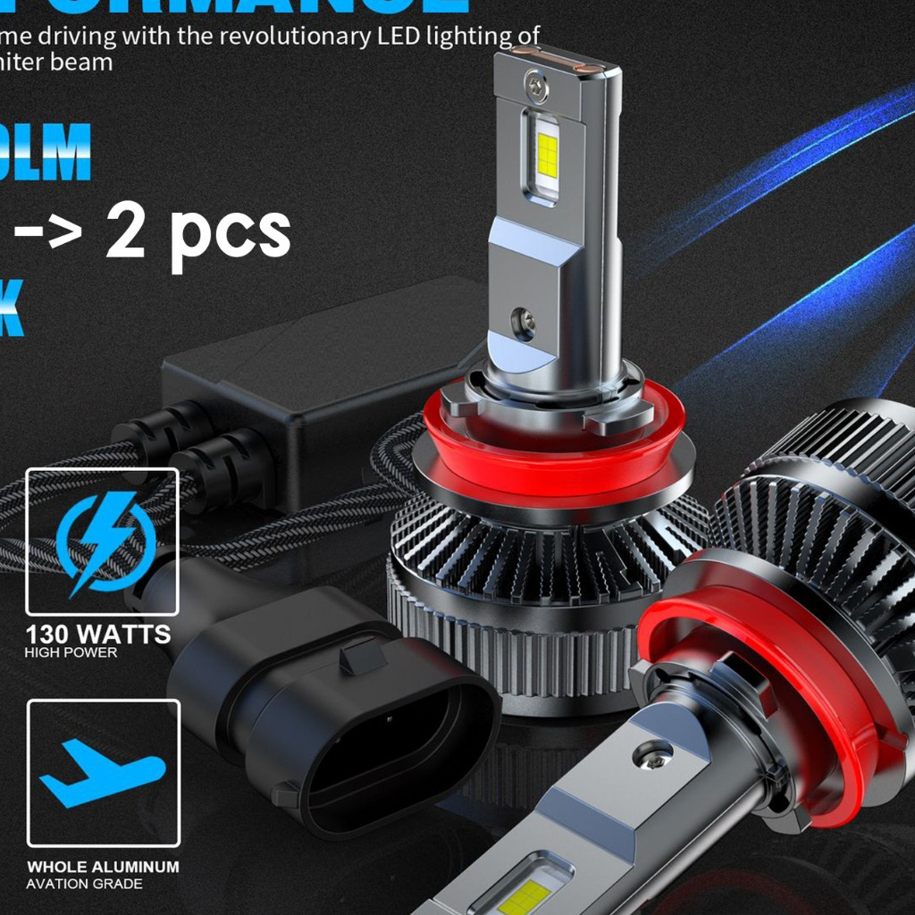 Lampu Turbo Led Headlight H11 65 Watt High Quality