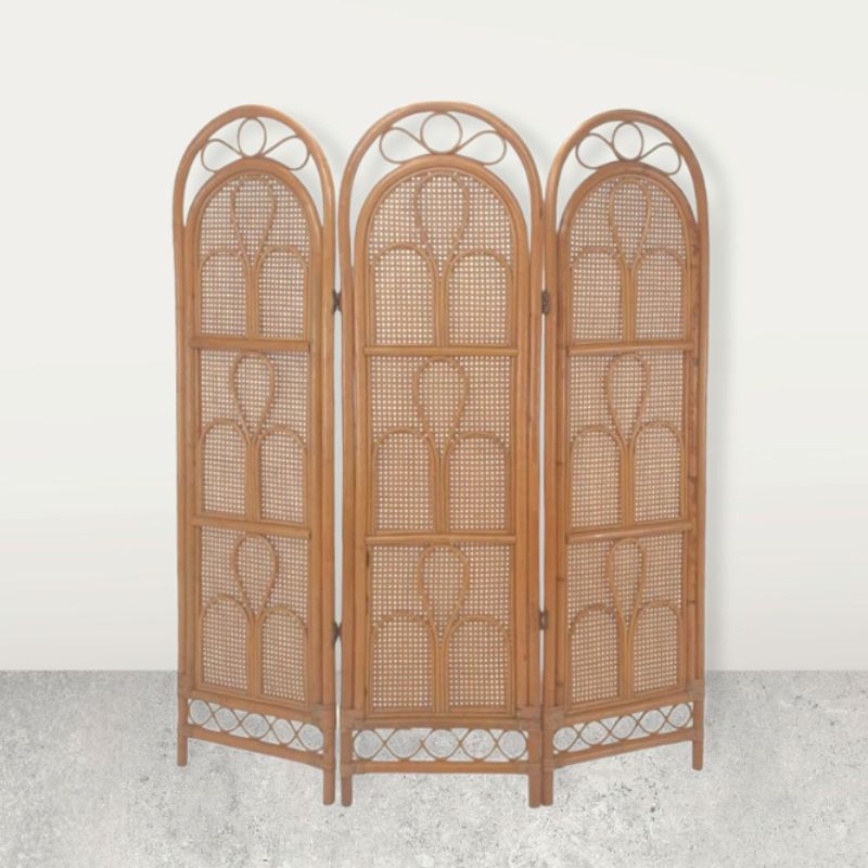 NURI Divider / sketsel rotan / pembatas ruang rotan / penyekat ruang rotan / Partisi Rotan