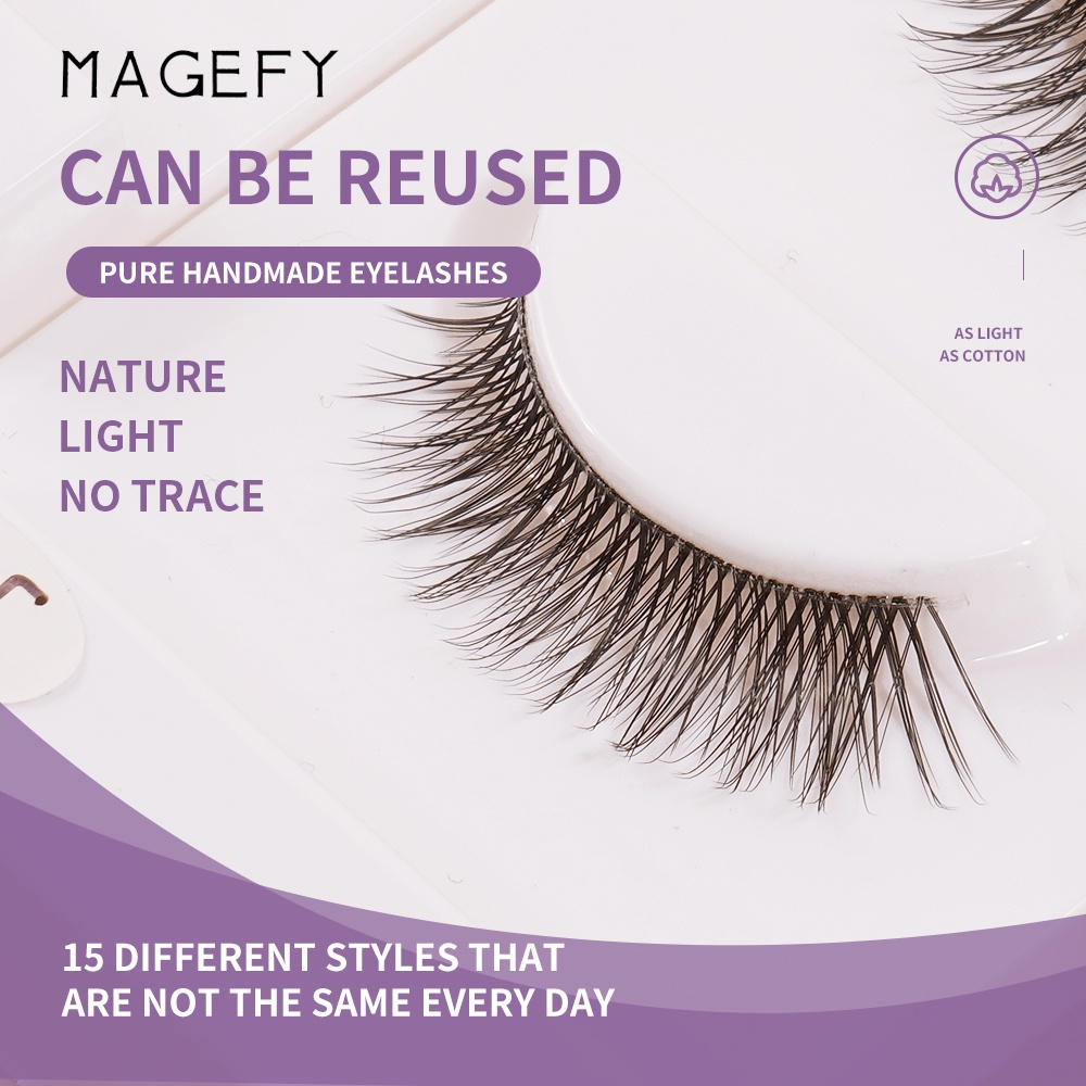 CSP153 – Magefy Bulu Mata Palsu Fake Eyelashes 1 pairs pasang Makeup