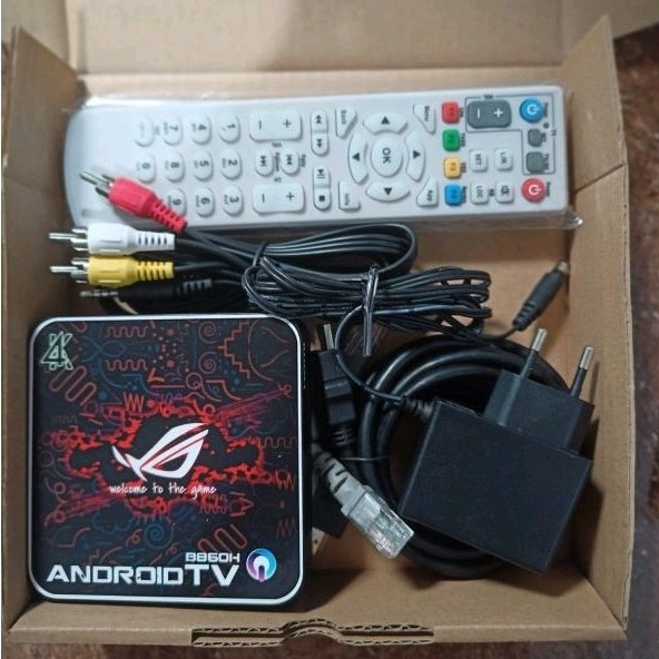 STB Android ZTE B860H V1 Ram 1GB/8GB Root Full Aplikasi