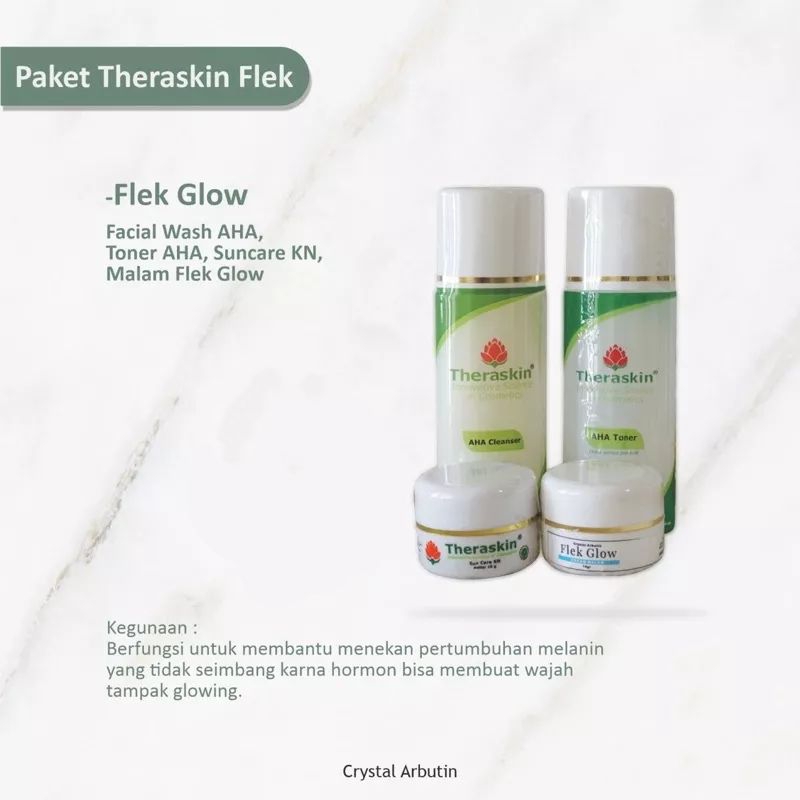 THERA FLEK GLOW CRYSTAL ARBUTIN ORIGINAL