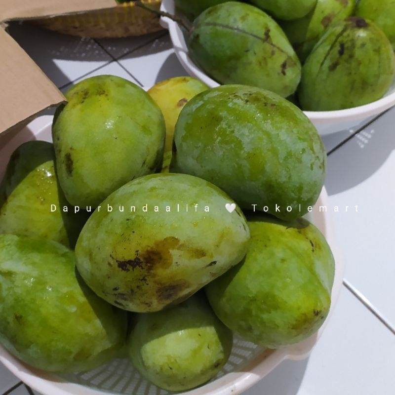 

Mangga Indramayu Super Premium Mengkal Asem segar Fresh 1 KG