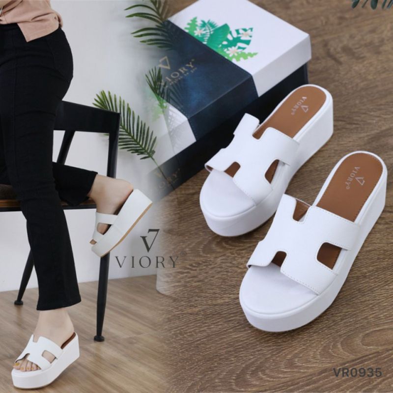 VIORY Sandals Wedges Strap Shoes #VR0935 ORIGINAL