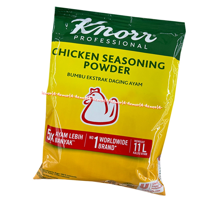 Knorr Profesional 1kg Chicken Seasoning Powder Bumbu Ekstrak Daging Ayam Kemasan Pouch Knor Bumbu Penyedap Rasa