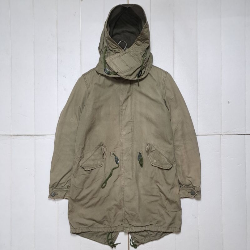 JAKET PARKA FISHTAIL HARE SIZE M FIT L