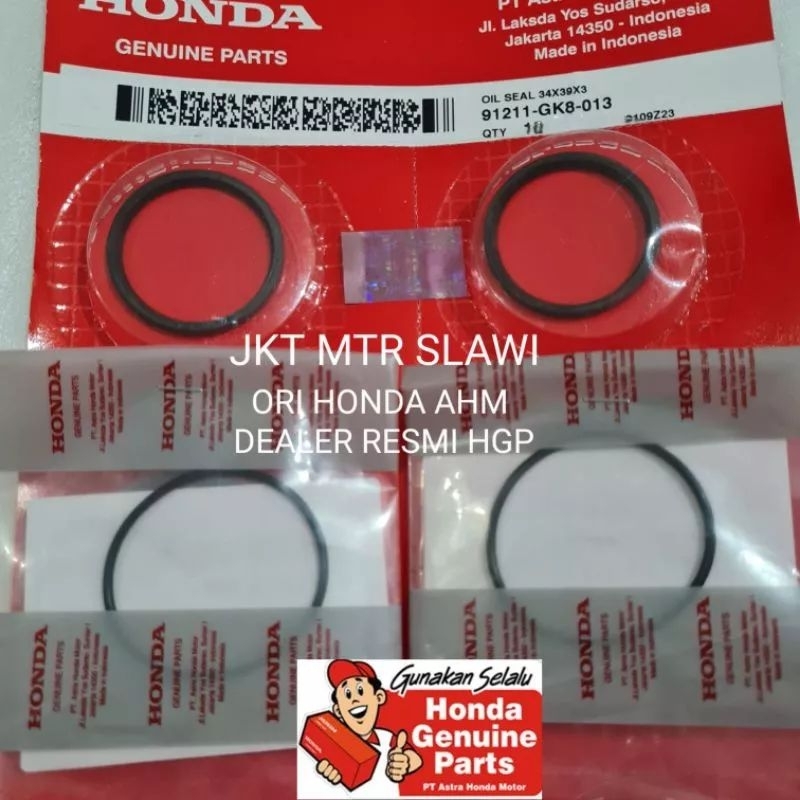91211-GK8-013 Seal pully beat carbu & beat fi, Mio, Mio soul pnp 2017-2022 .