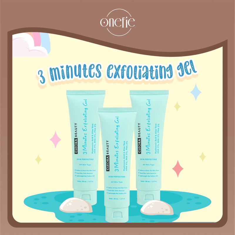 [ READY STOCK ] CLEORA 3 MINUTES EXFOLIATING GEL | EXFO GEL BY CLEORA BEAUTY