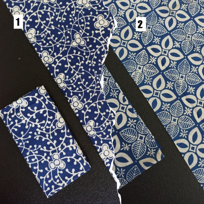 Kain Batik Biru Bahan Batik Biru Kain Batik Cap Biru kain Batik Garutan Kain Batik Cap Kain Batik Sa