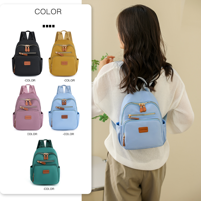 kecil Ransel wanita tas Siswa beg belakang perempuan beg galas kanvas Cloth student women bag Ransel Women's Bags Ladies Backpack IMPORT FASHION 648