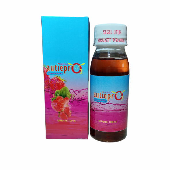 Autiepro Straw 100 ml Box Probiotik Alami untuk Anak Autis / Terapi Gejala Anak Autis Tantrum / Prob