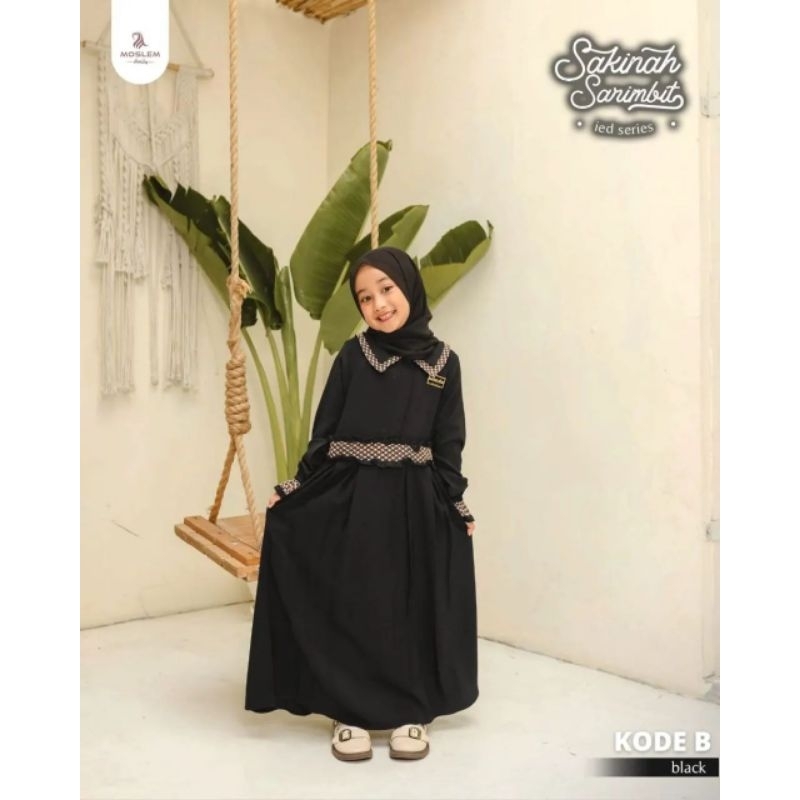 SAKINAH DRESS KIDS MIX BORDIR FREE PHASMINA/GAMIS MUSLIM ANAK 4-9 TAHUN/GAMIS BORDIR KEKINIAN/BAJU MUSLIM ANAK TERBARU/FAR MOSLEMSTORE