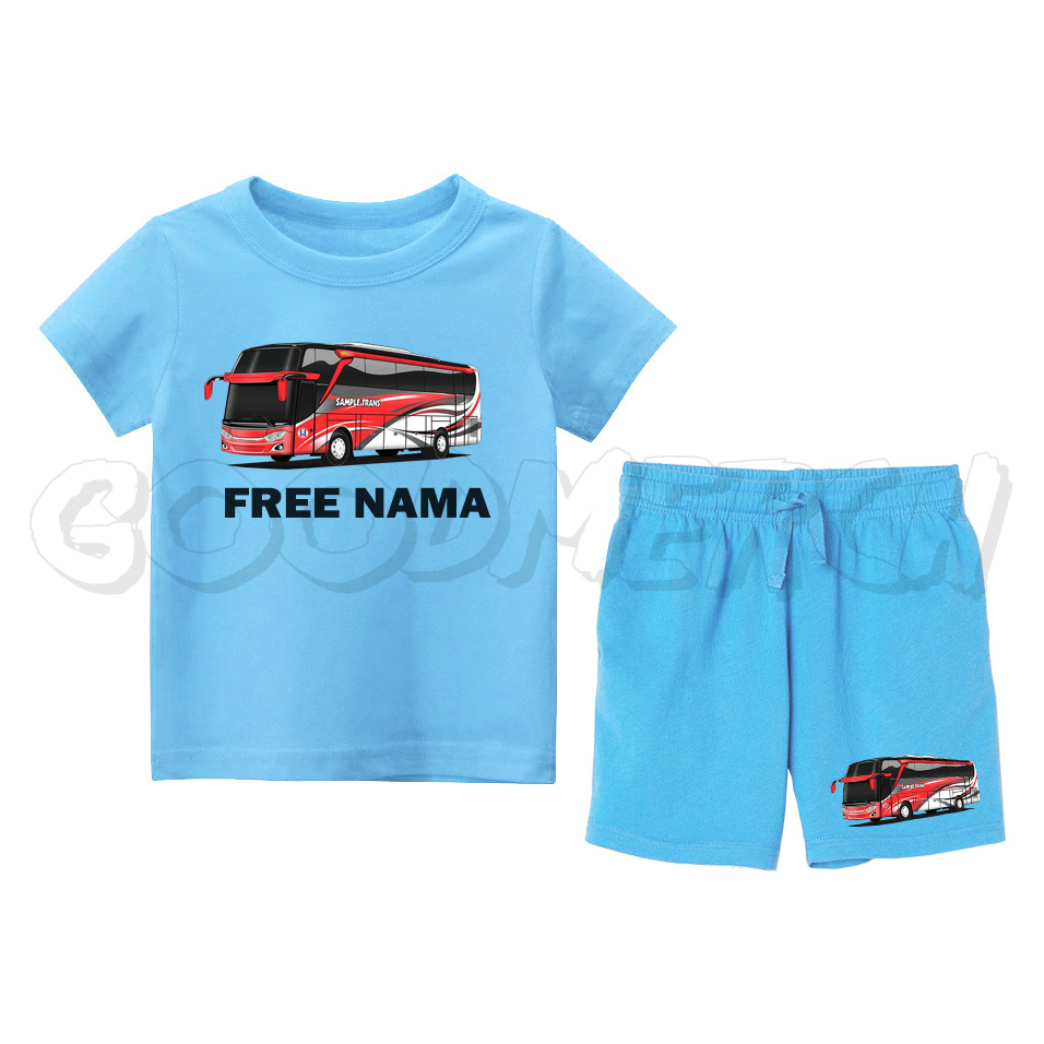 SETELAN KAOS ANAK BUS TELOLET BIS MANIA BUS MANIA