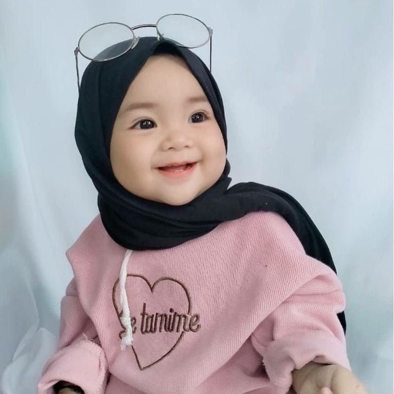 Pashmina Instant  Bayi Anak 0-3 Tahun Bahan Ringan dan Adem