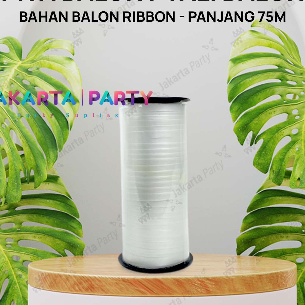 

Pita Balon Putih / Pita Ribbon / Pita Dekorasi - Jakarta Party