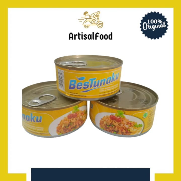 

BESTUNAKU NASI GORENG 150gr KALENG ORI ikan tuna