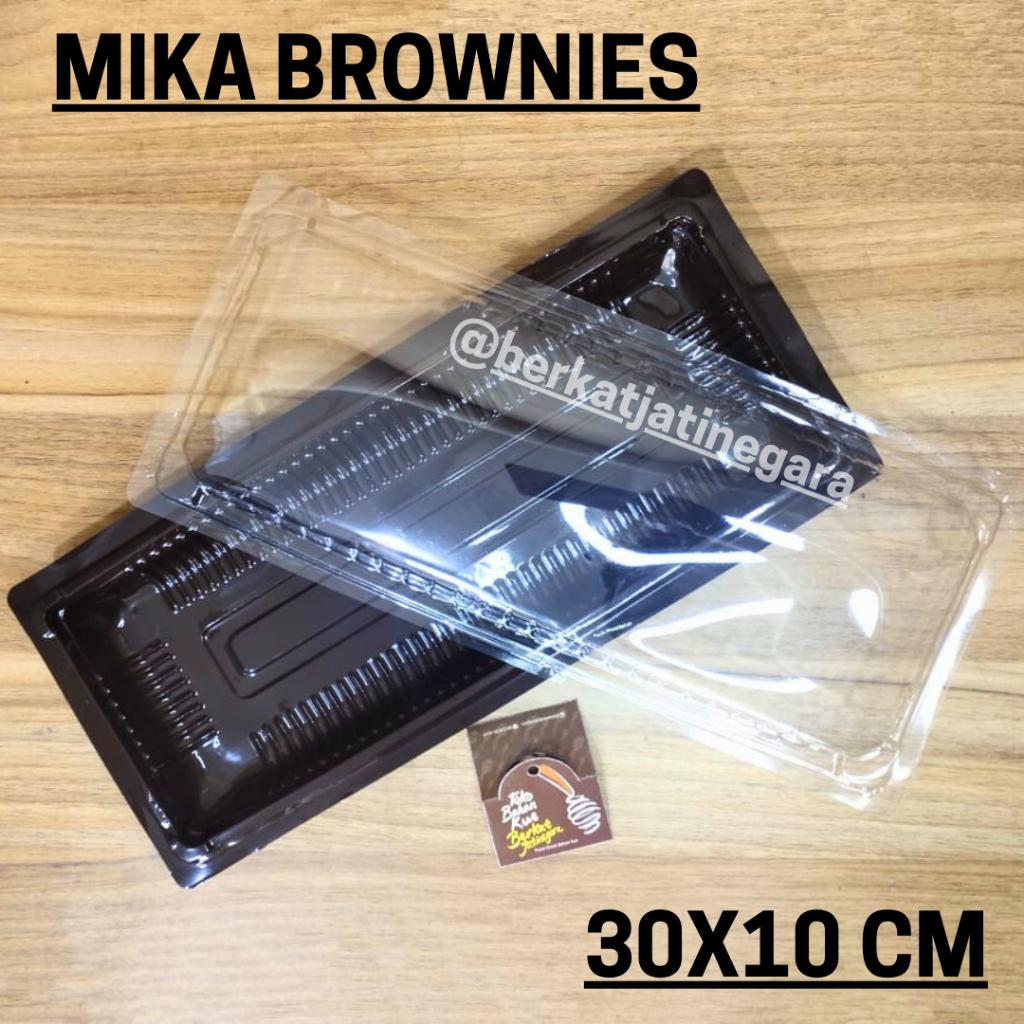 MIKA BROWNIES COKLTAT / BOX MIKA CAKE BROWNIES + TUTUP