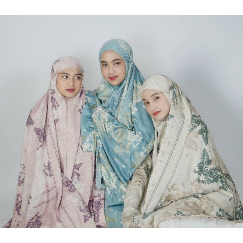 Mukena sutra silk premium