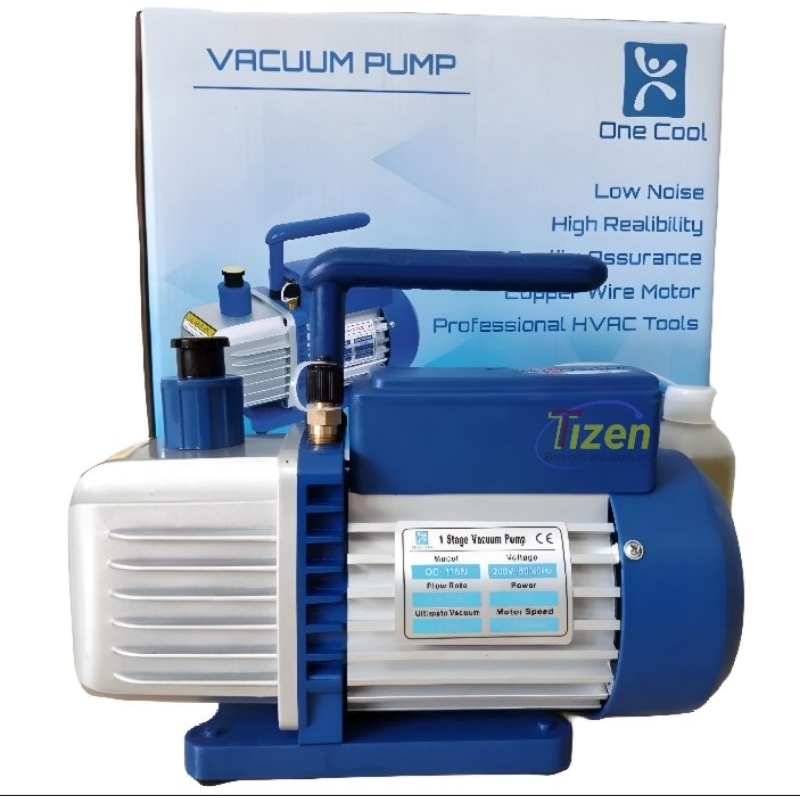Vacuum Pump AC 1/4 PK Mobil OC 115N ONE COOL