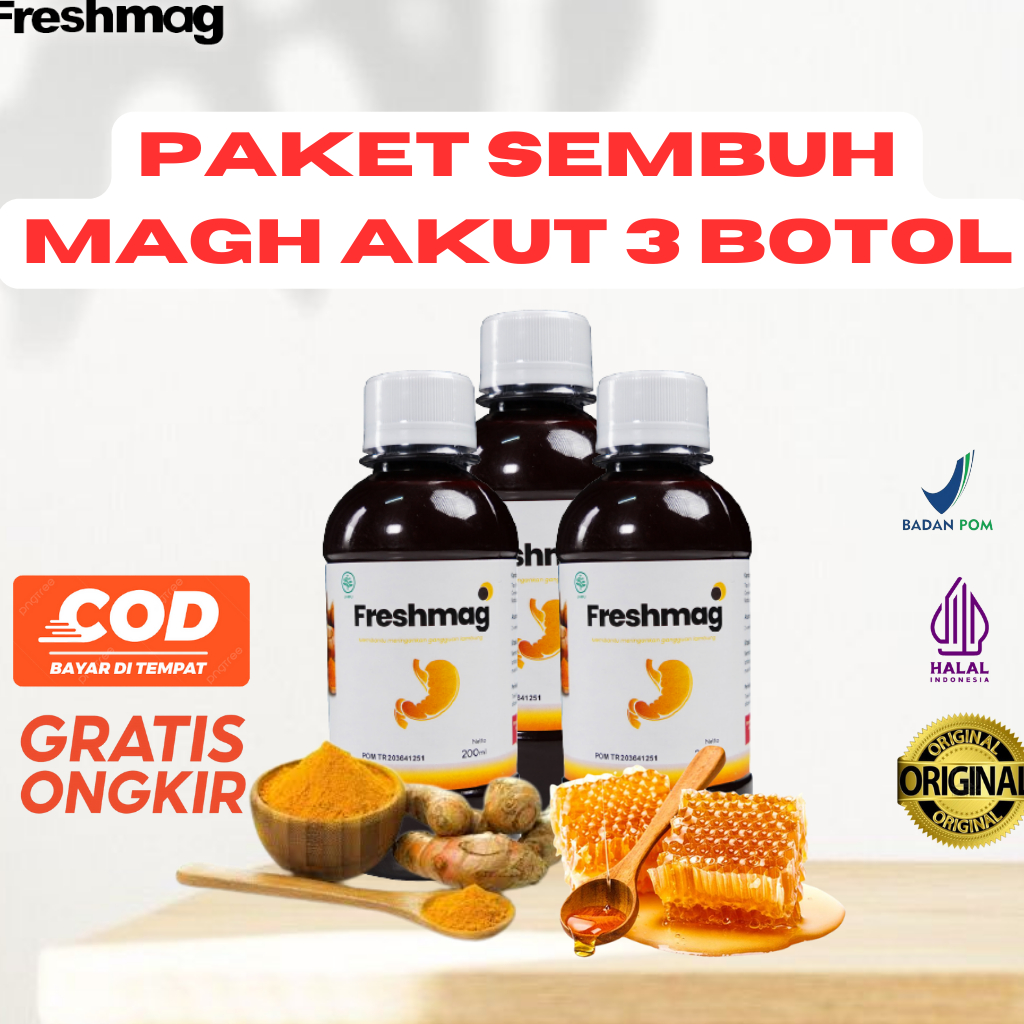 

Freshmag Paket 3 Botol Madu Hutan Herbal Alami Asli Mengobati Infeksi Lambung Dan Meningkatkan Imunitas Tubuh isi 200 ml