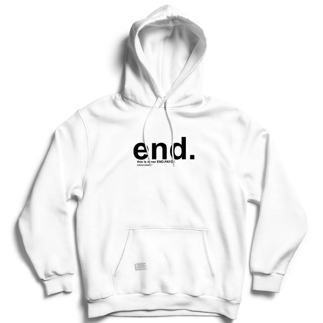 Parisdivarious Sweater Hoodie Jemper End Bahan Fleece Size S - XXL (Pria &amp; Wanita)