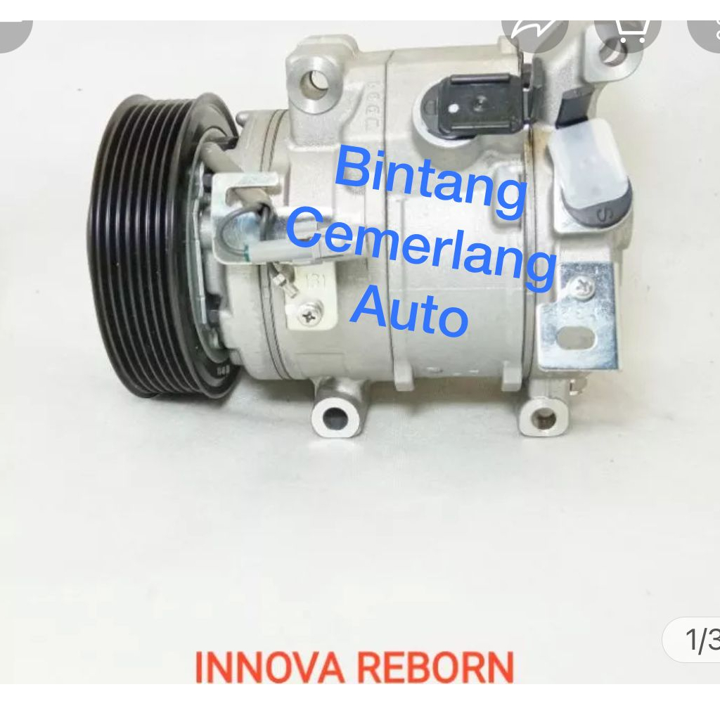 KOMPRESOR ALL NEW INNOVA REBORN VENTURE ALLNEW Fortuner VRZ ASSY ASLI