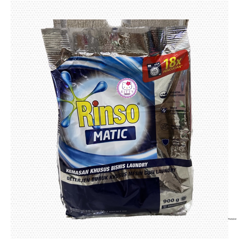 RINSO Matic Professional Deterjen Bubuk 900gr