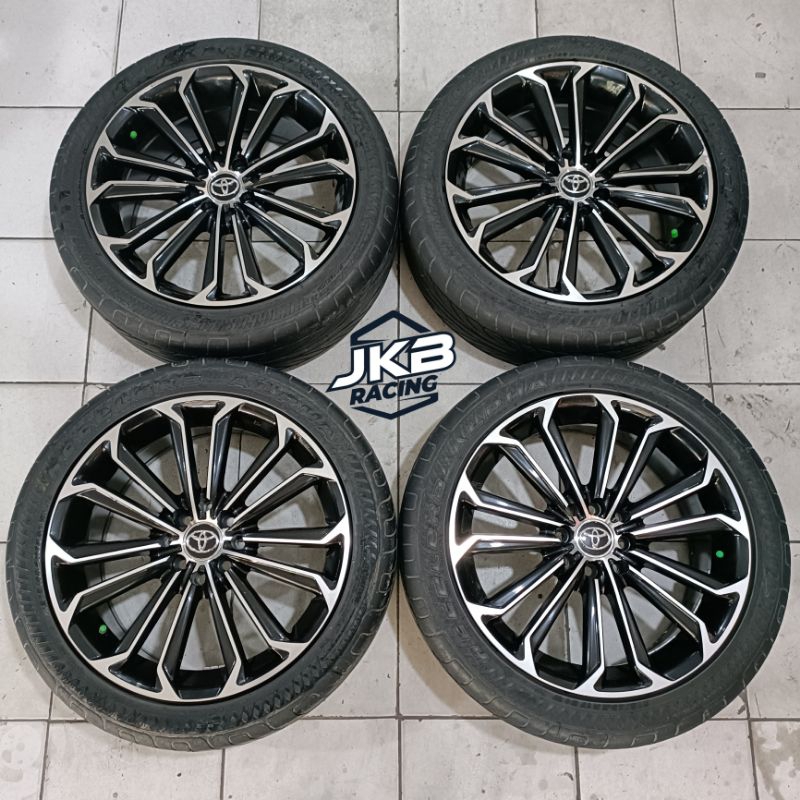 VELG MOBIL SECOND RACING TOYOTA RING 17X7 PCD 8X100/114.3 ET38 VELG AJA
