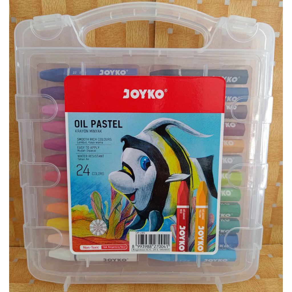 

Krayon Joyko 24 Warna / Oil Pastel Joyko / Crayon Joyko OP-24S
