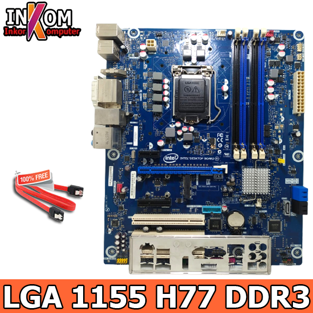 Motherboard Mainboard Mobo ATX H77 LGA 1155 DDR3