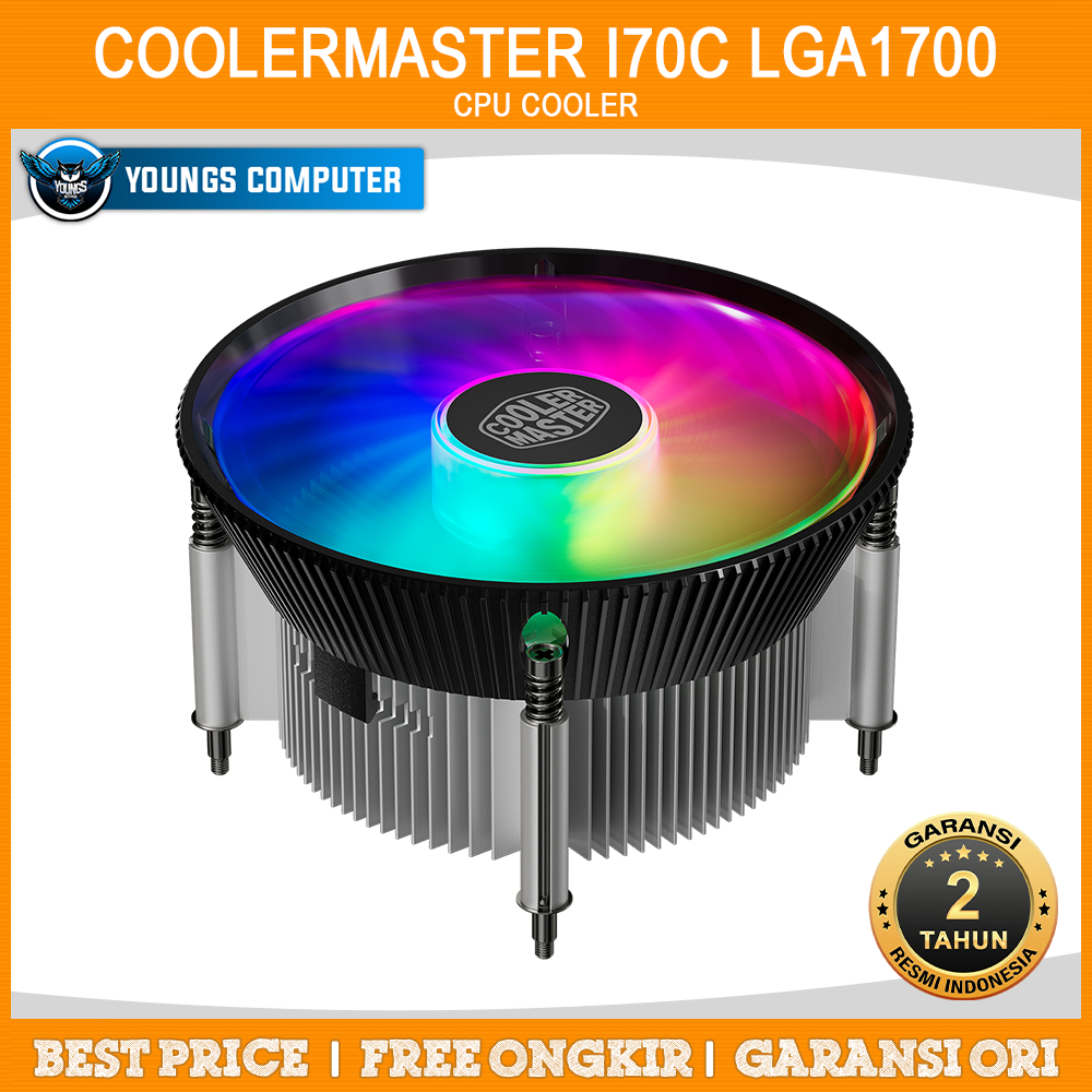 CPU COOLER COOLERMASTER I70C LGA1700 - For Intel LGA1700