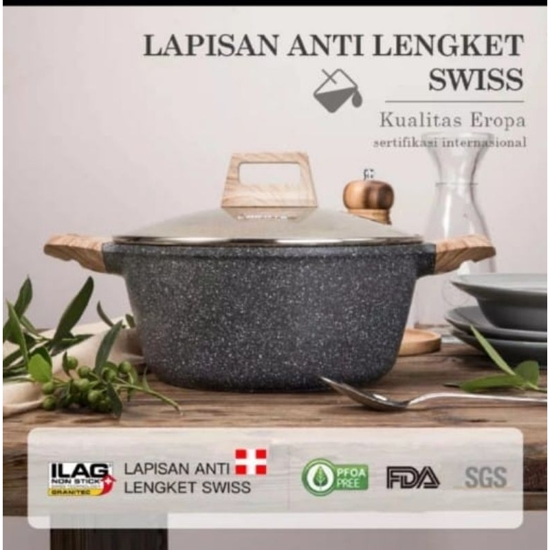 Carote Essential Woody Casserole 20 24 cm