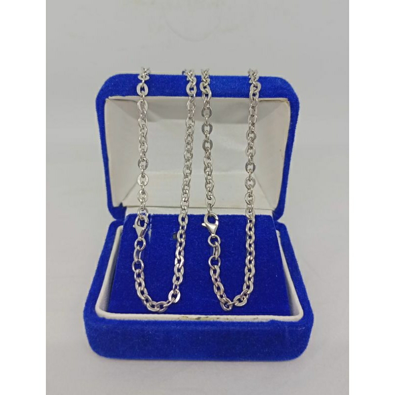 kalung rantai nori ukir &amp; nori polos/perak asli silver 925 lapis emas/perhiasan fashion wanita terbaru