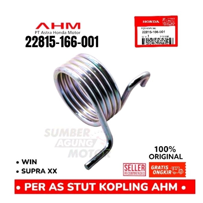 PER PIR AS STUT KOPLING HONDA WIN SUPRA xx ORI AHM 22815-166-001