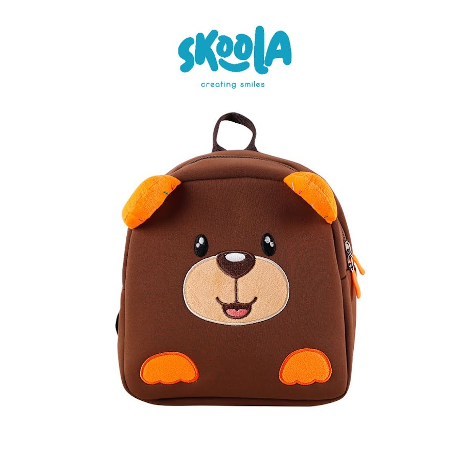 Skoola Tas Ransel Anak Perempuan Laki - Laki PAUD Ransel Lucu Animals - Midi