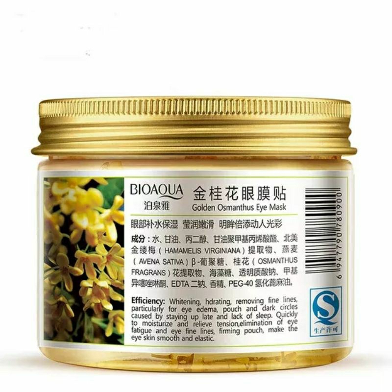 BIO AQUA GOLDEN OSMANTHUS EYE PENGHILANG MATA PANDA KANTUNG MATA BPOM ORI