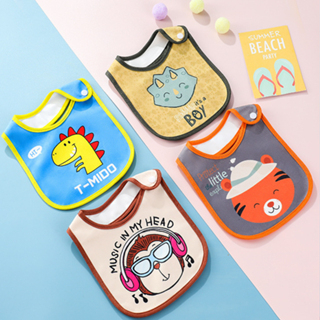 GO!CL1171 Celemek Makan Apron Bayi Waterproof Anti Kotor Slabber Plastik Baby